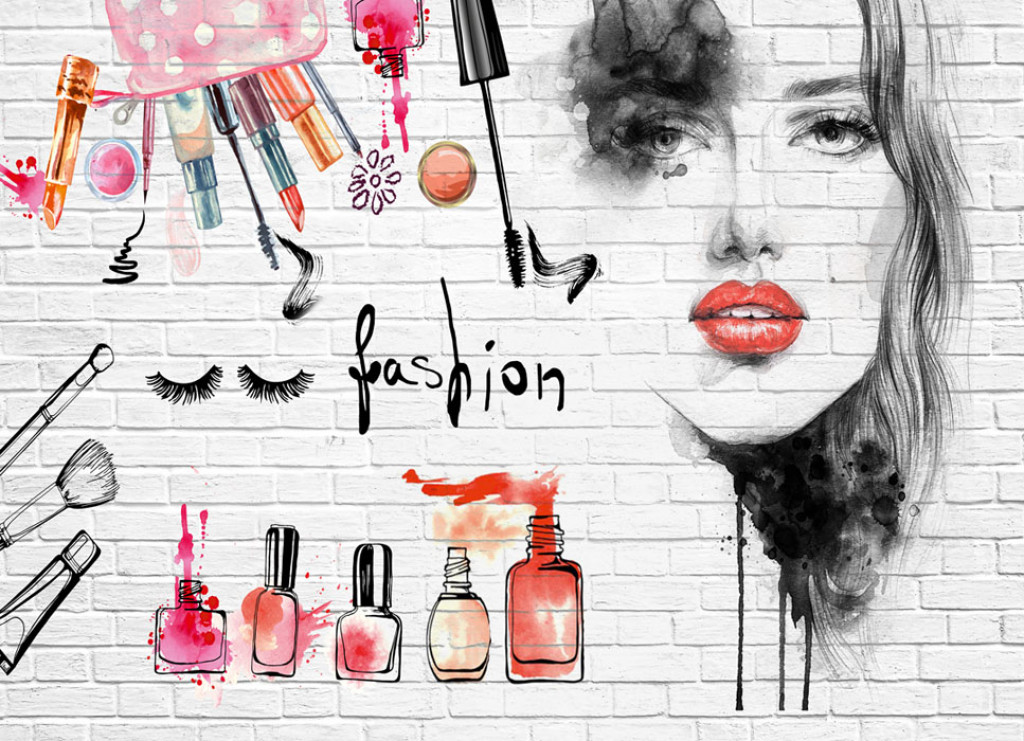 Фотообои для маникюрного салона