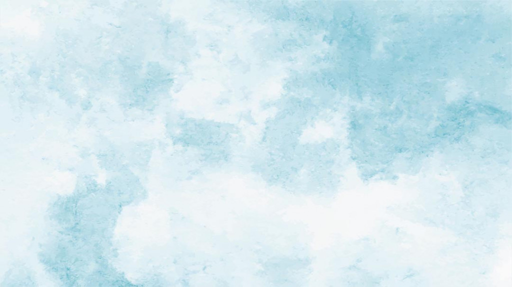 Фотообои Голубой акварельный фон