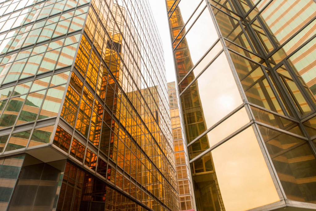 Фотообои бизнесс город