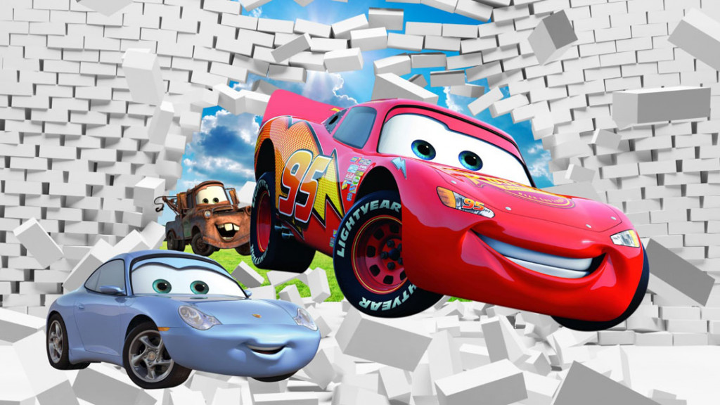 Фотообои тачки , 3д стена