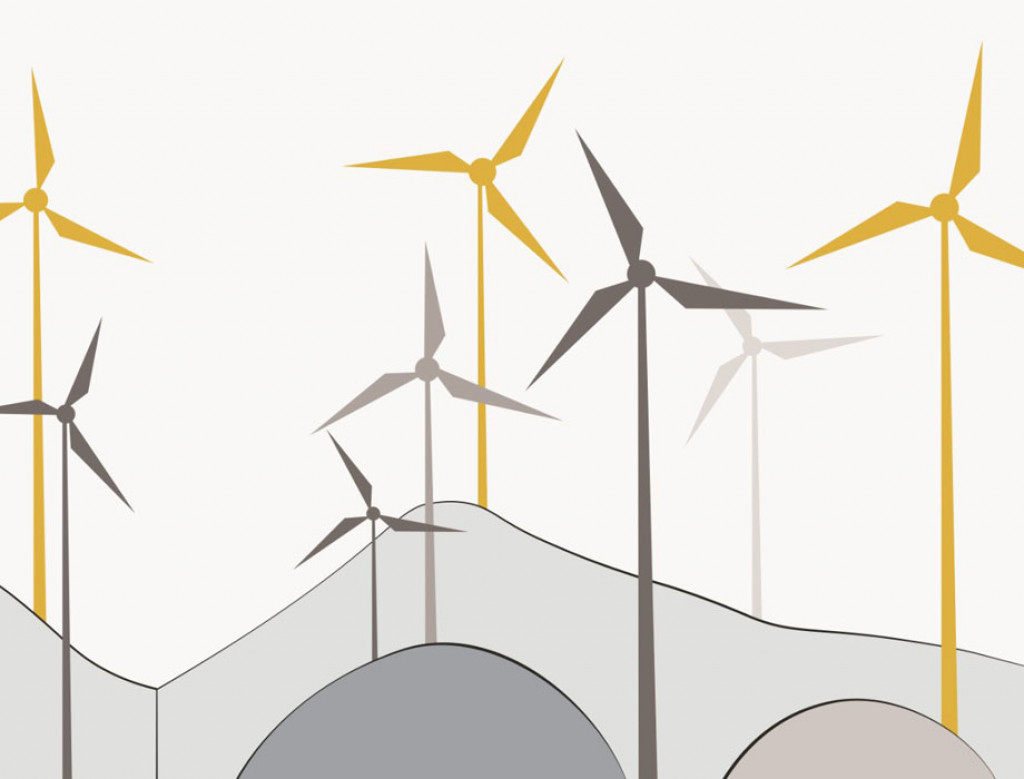 Фотообои Ветряки