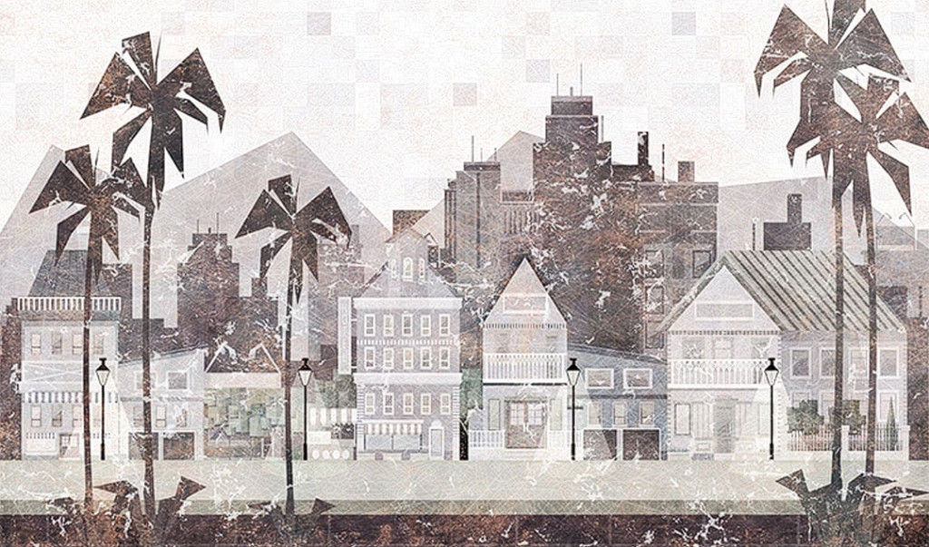 Фотообои Фонари на улице