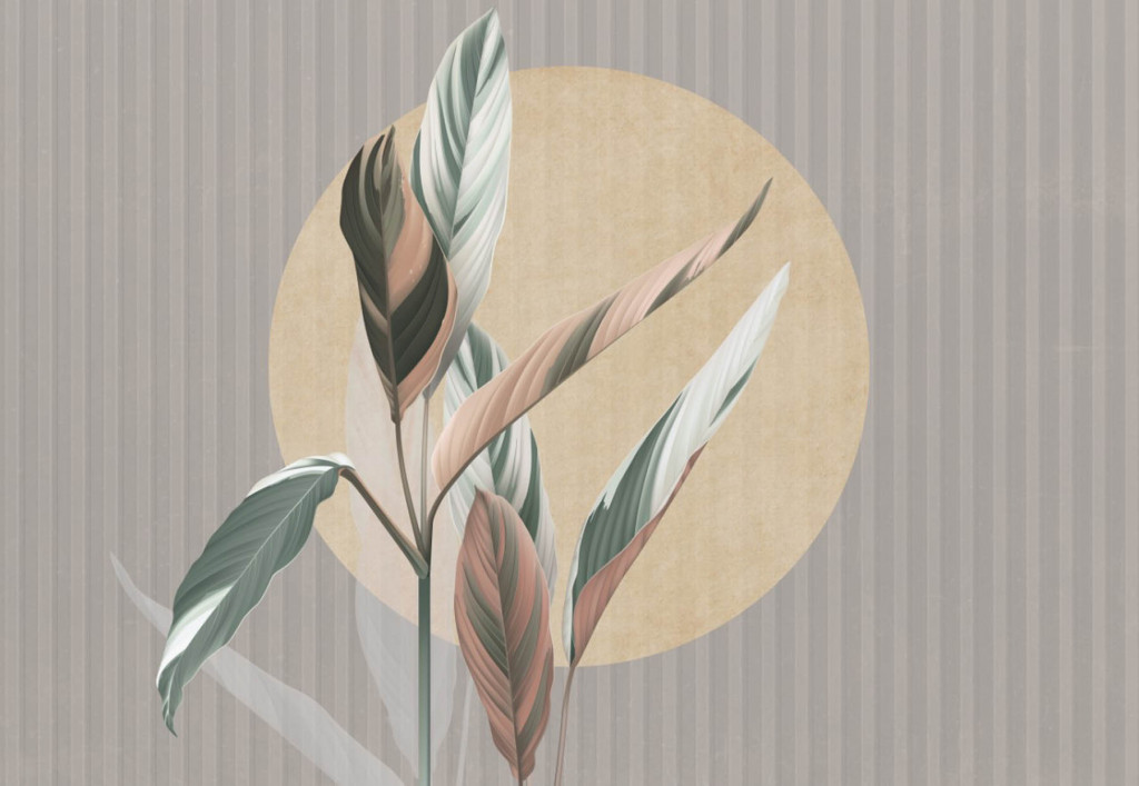 Фотообои арт листья