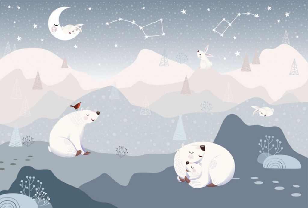 Фотообои  Полярные мишки