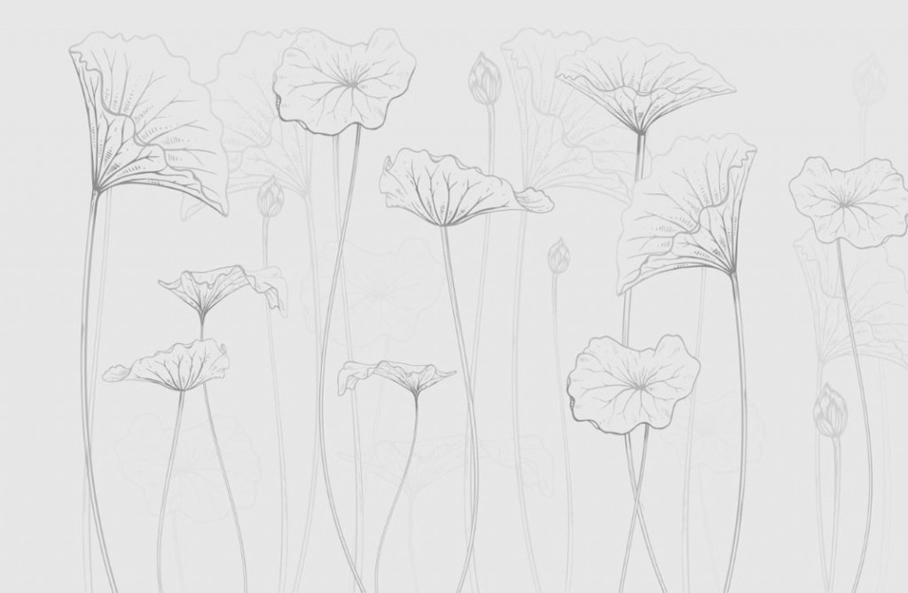 Фотообои  Векторные цветы