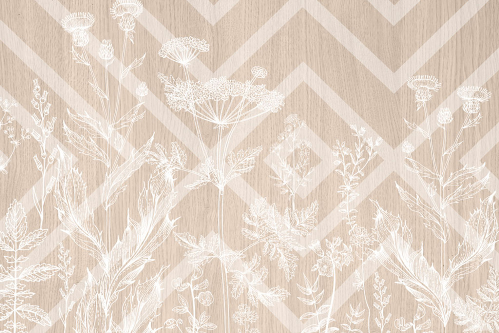 Фотообои Крупные узоры