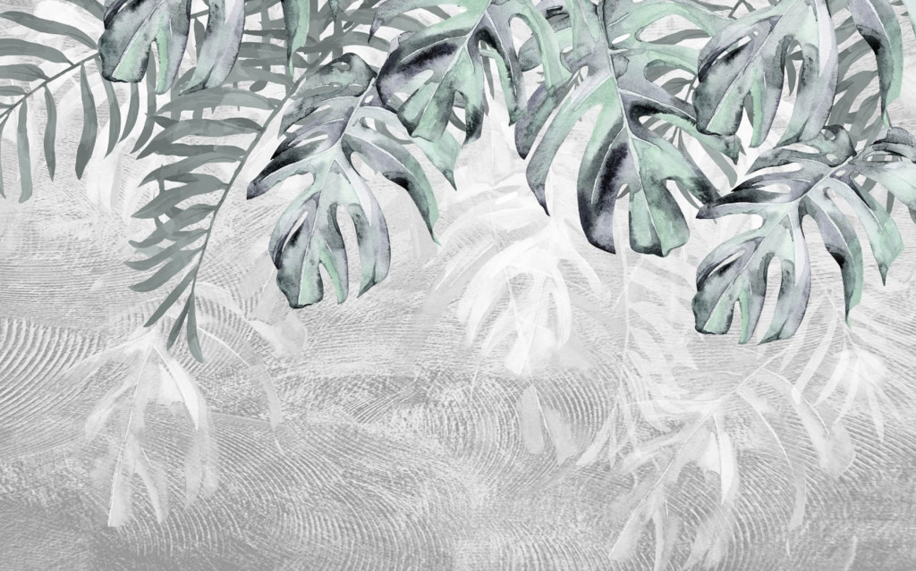 Фотообои тропические листья