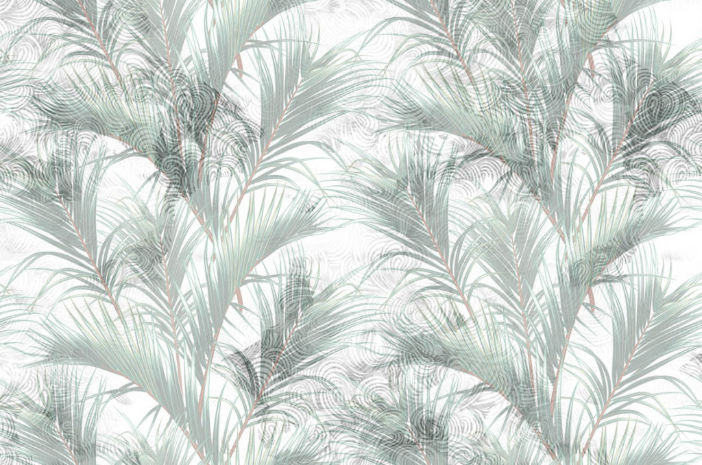 Фотообои тропические листья