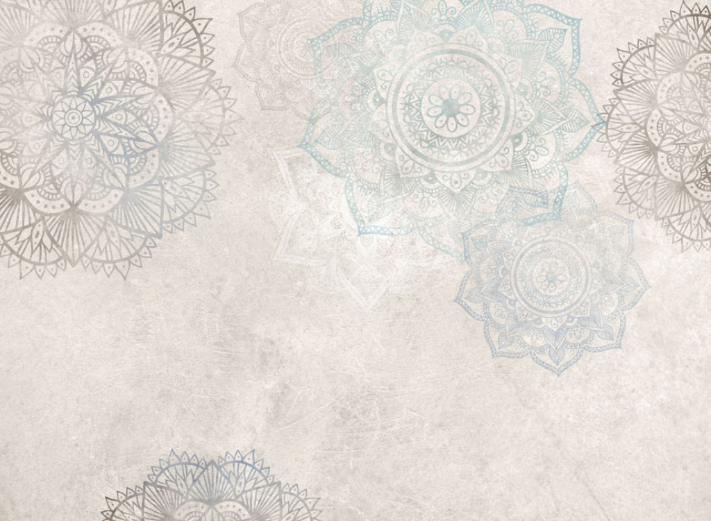 Фотообои Узоры на светлом фоне