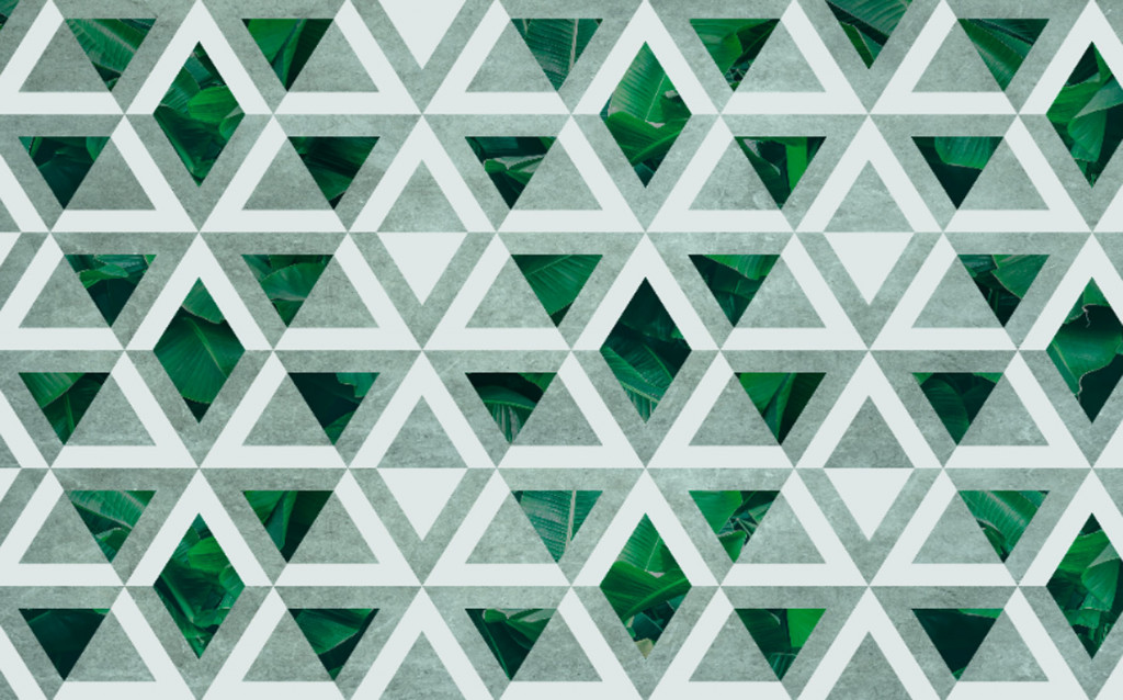 Фотообои треугольники