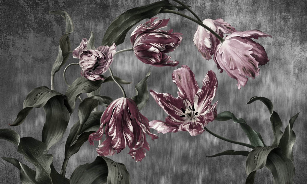 Фотообои тюльпаны