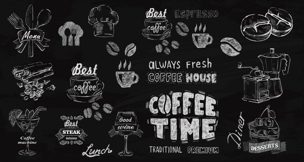 Фотообои кофе