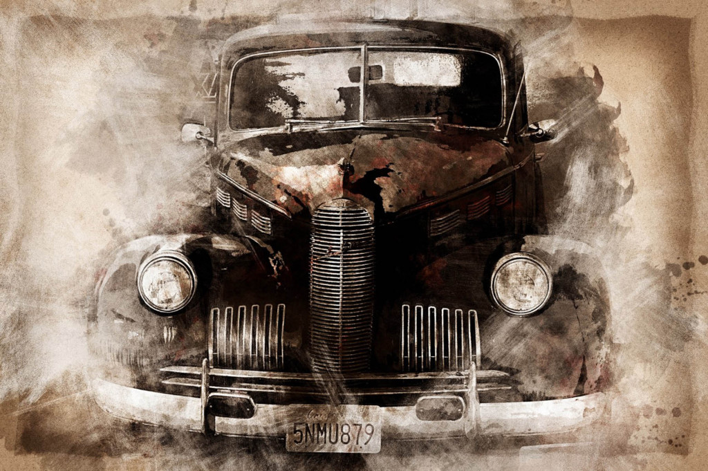 Фотообои старинное авто
