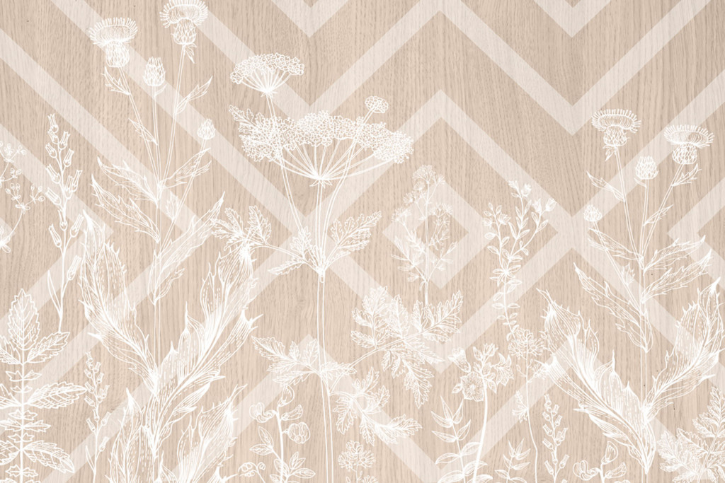 Фотообои  Узоры, растения