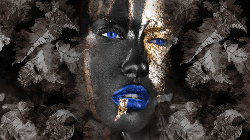 Фотообои лицо