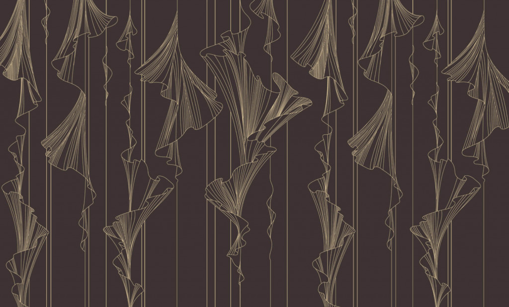 Фотообои векторные цветы