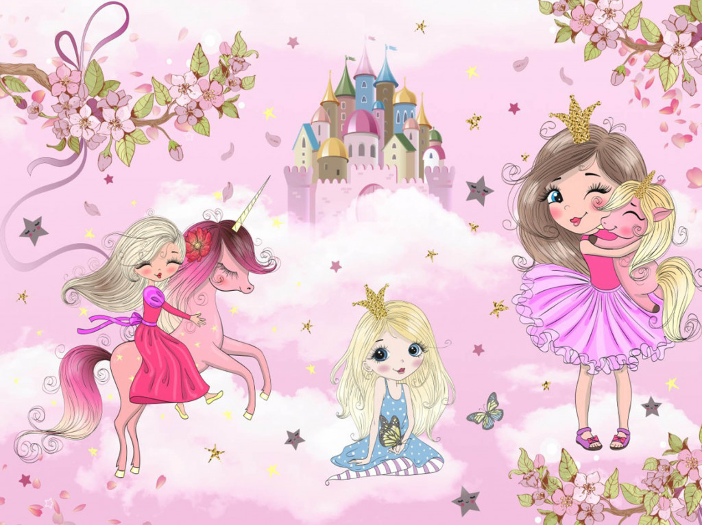 Фотообои принцессы 