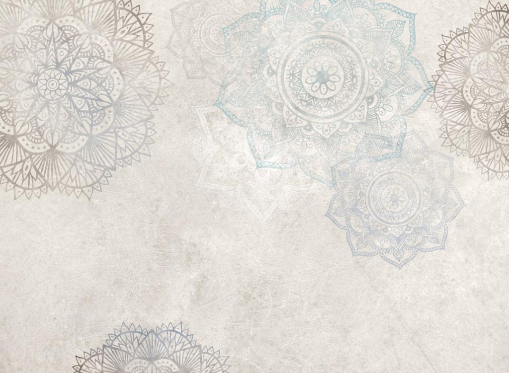 Фотообои Узоры на светлом фоне