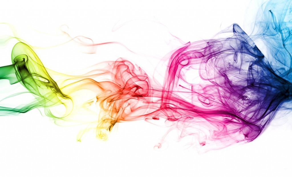 Фотообои Абстракция, цветной дым