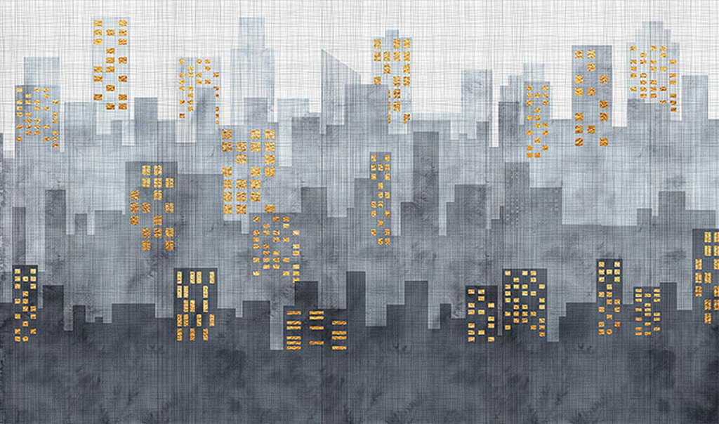 Фотообои Скандинавский современный город