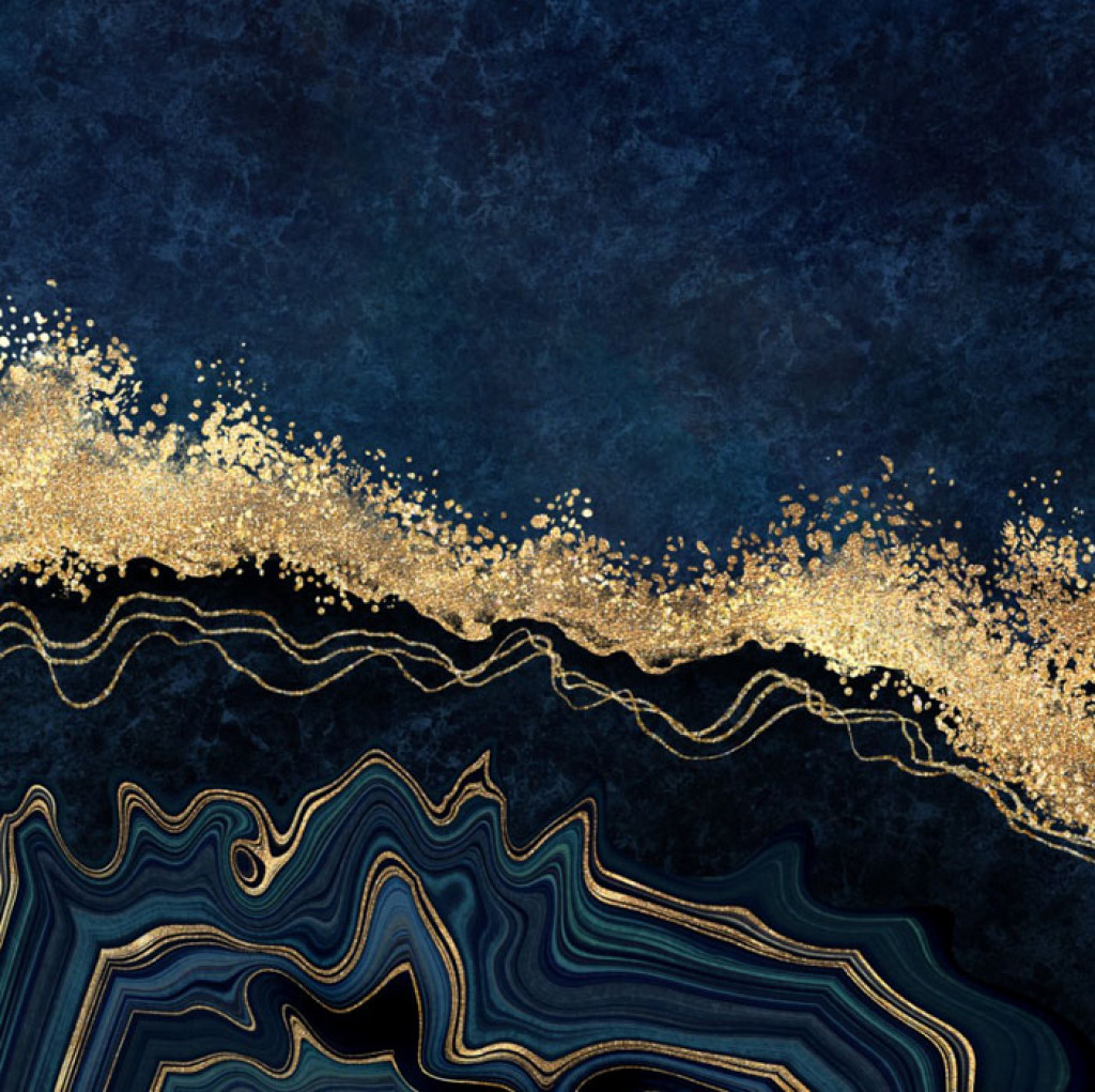 Фотообои Золотые линии