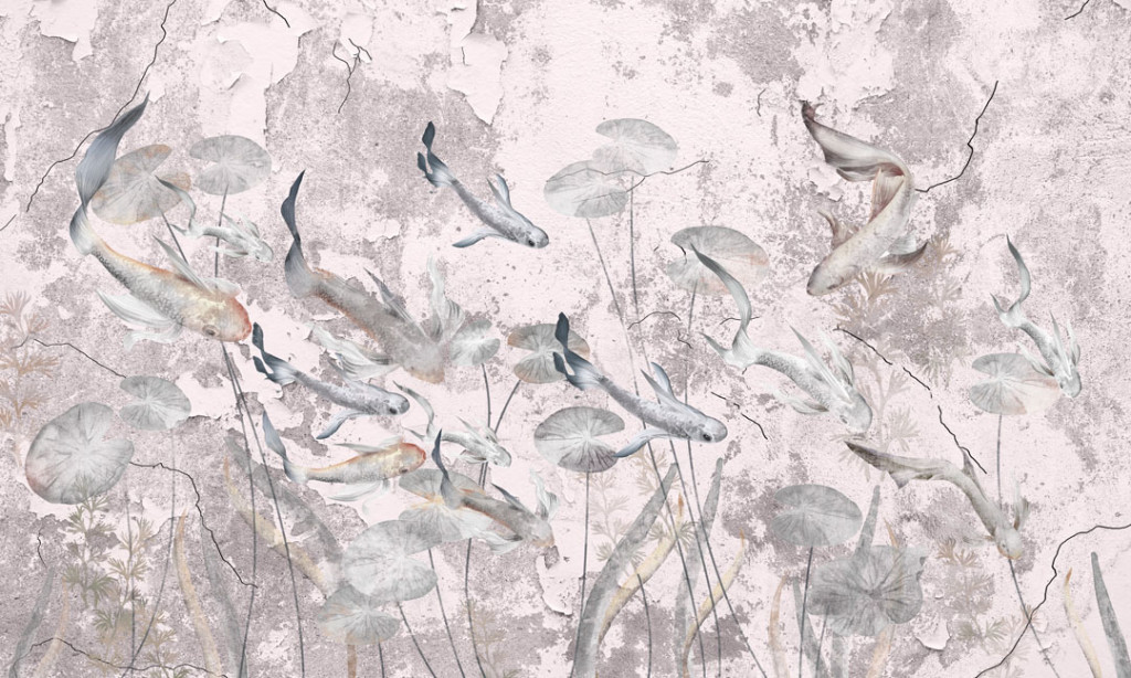 Фотообои Рыбки в восточном стиле