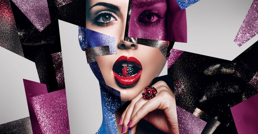 Фотообои Красивая девушка в салона красоты