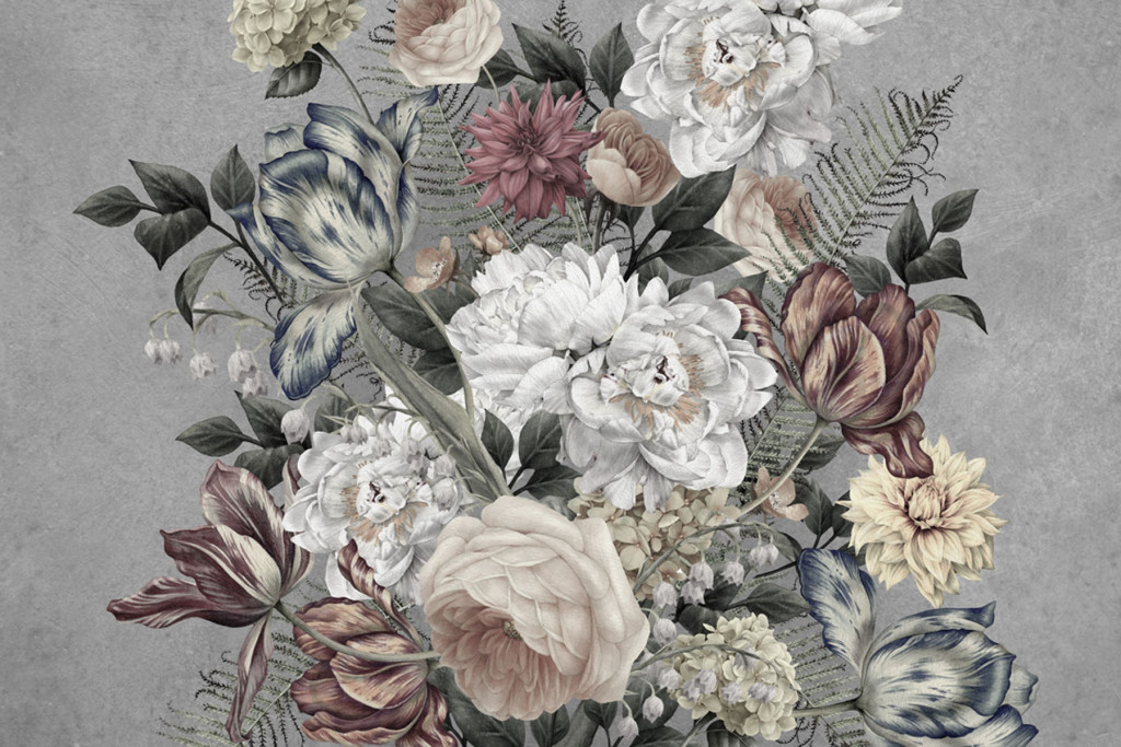 Фотообои букет цветов