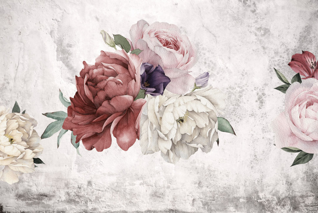 Фотообои Винтажные цветы