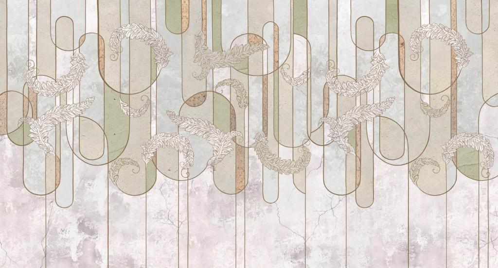 Фотообои узоры, фреска