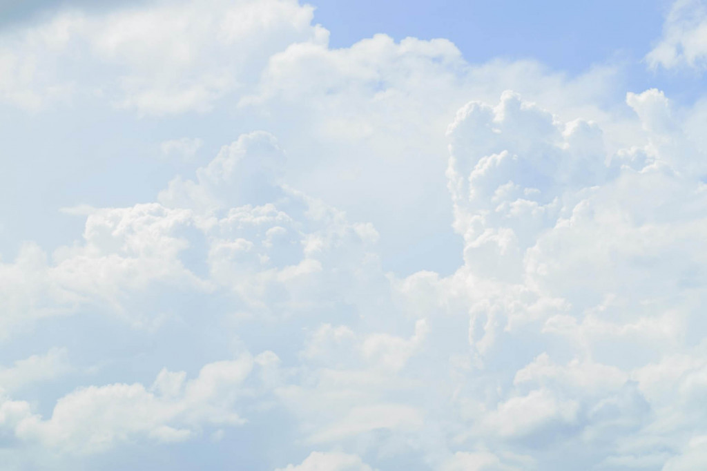 Фотообои тучи