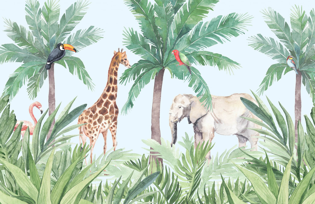 Фотообои животные в тропиках