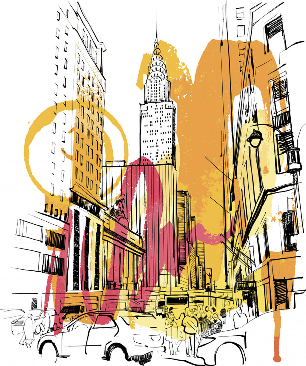 Фотообои Нью-Йорк АРТ