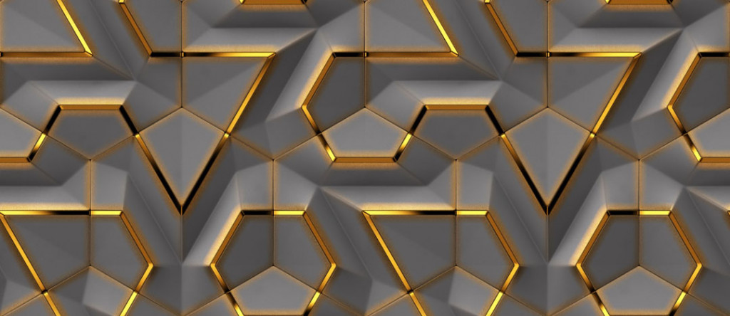 Фотообои 3д узор геометрия