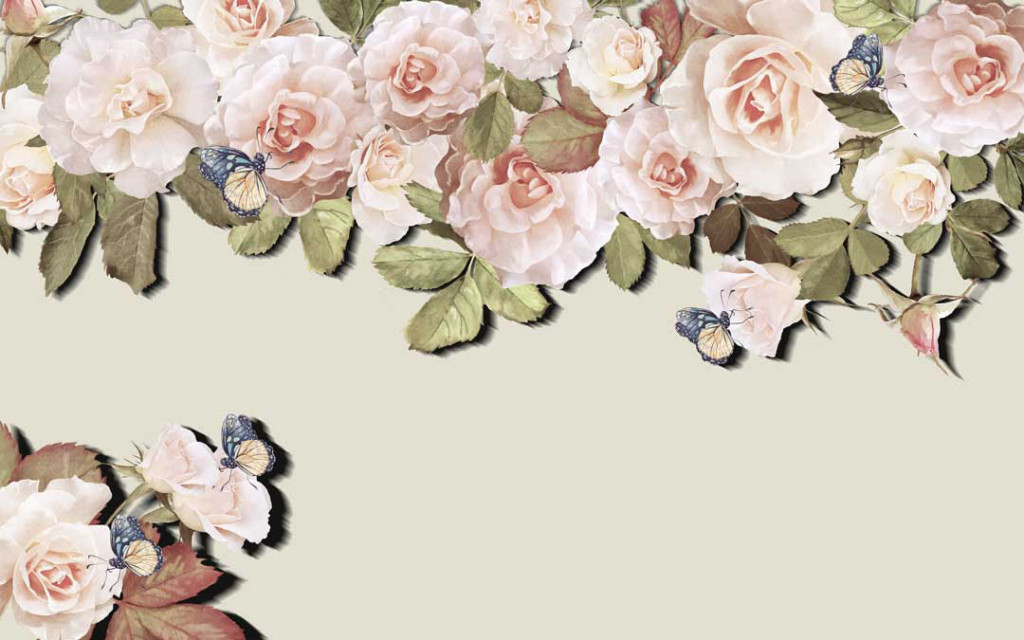 Фотообои Цветы