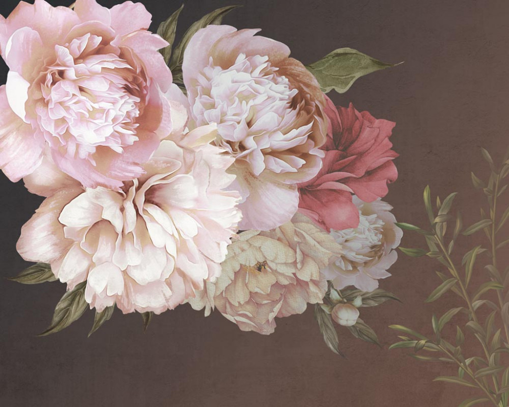 Фотообои  Пионы