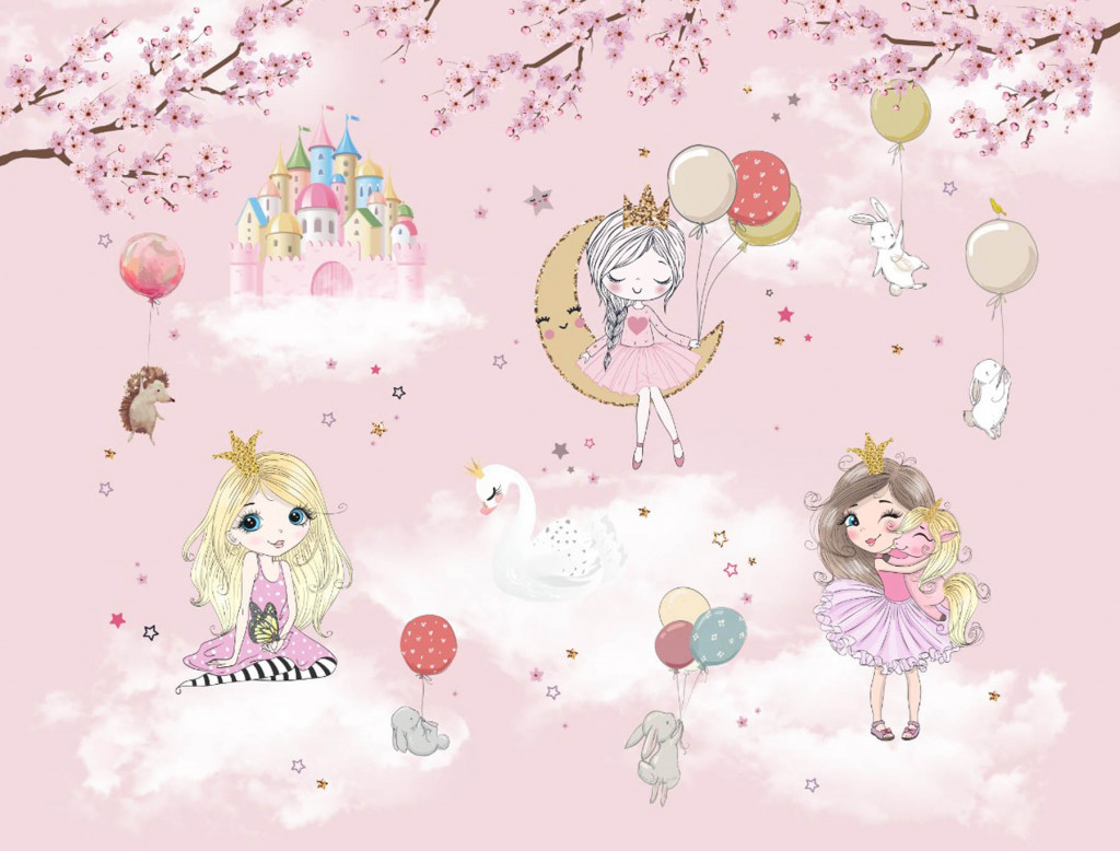 Фотообои принцессы 