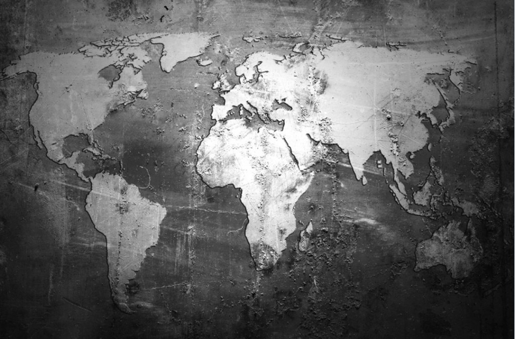 Фотообои World Map Wall Mural