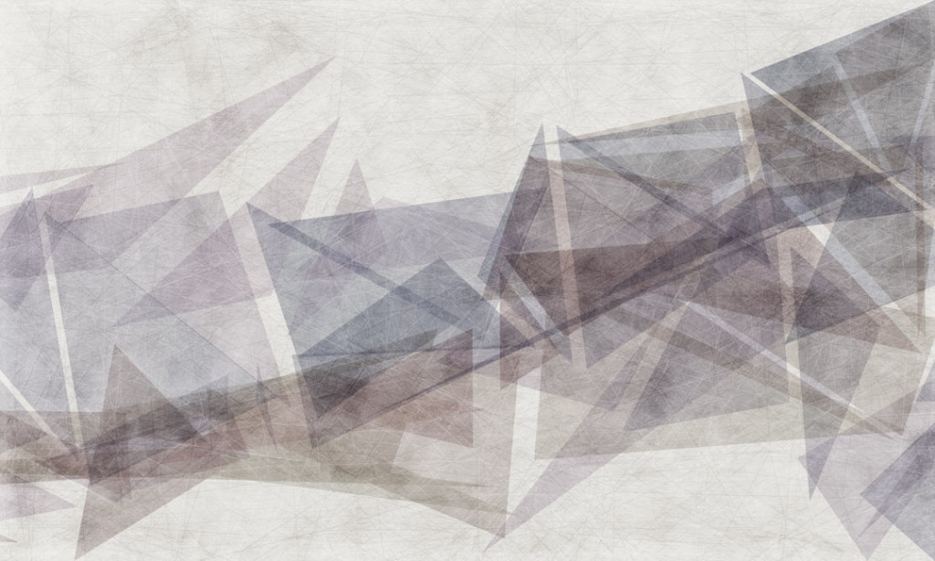 Фотообои Коричневые треугольники