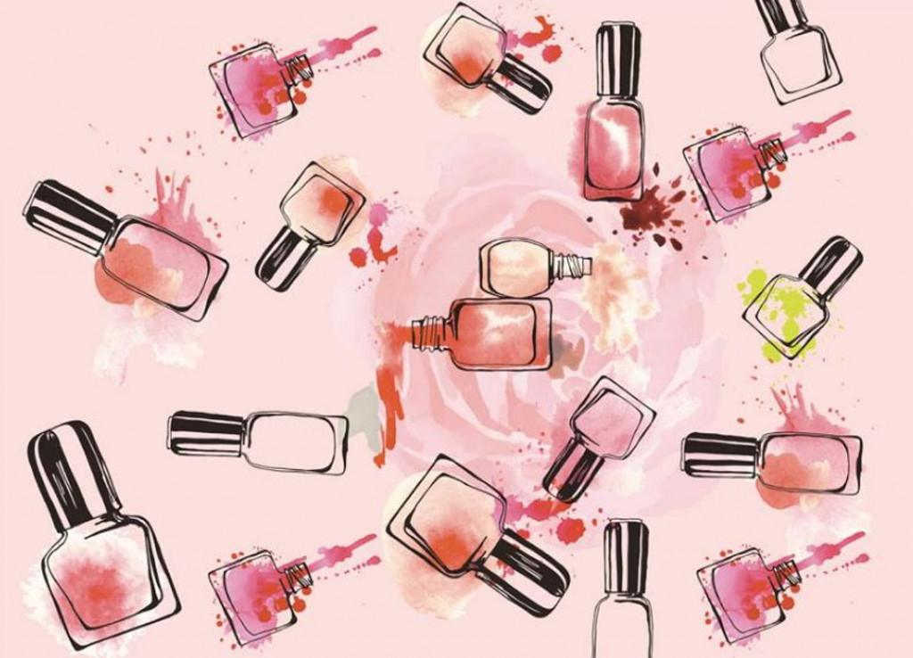 Фотообои для маникюрного кабинета