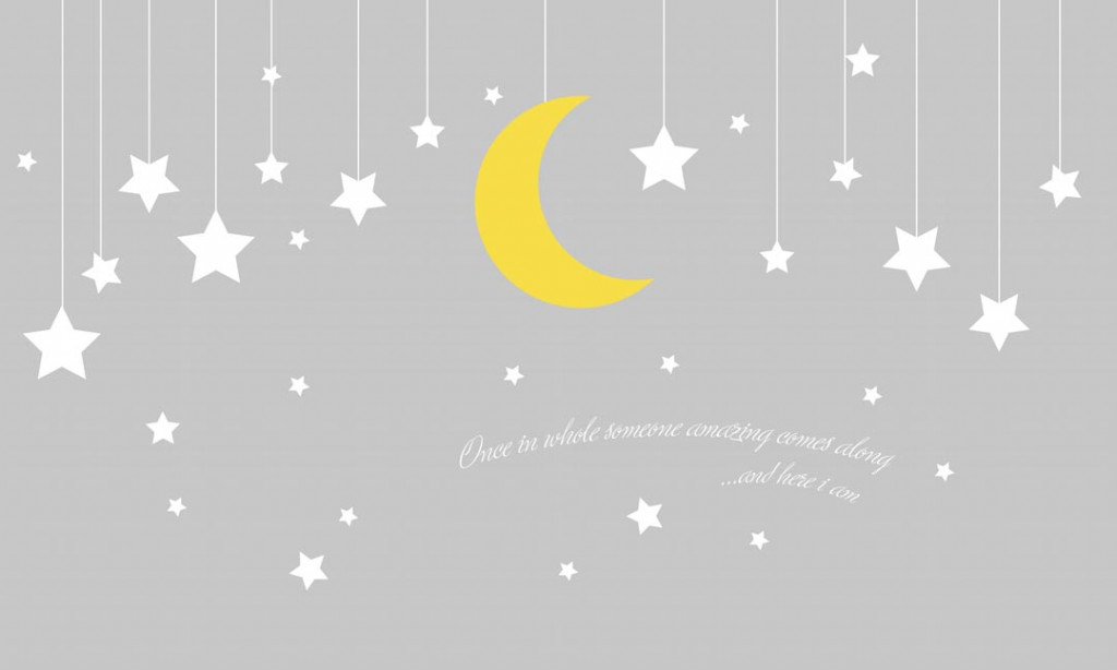 Фотообои Месяц и звезды