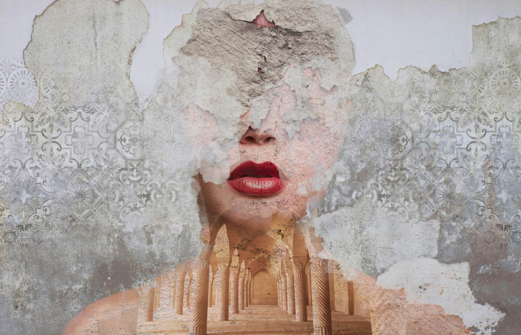 Фотообои девушка