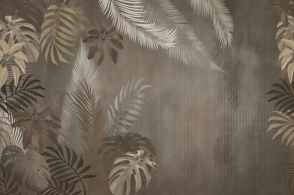 Фотообои тропические листья