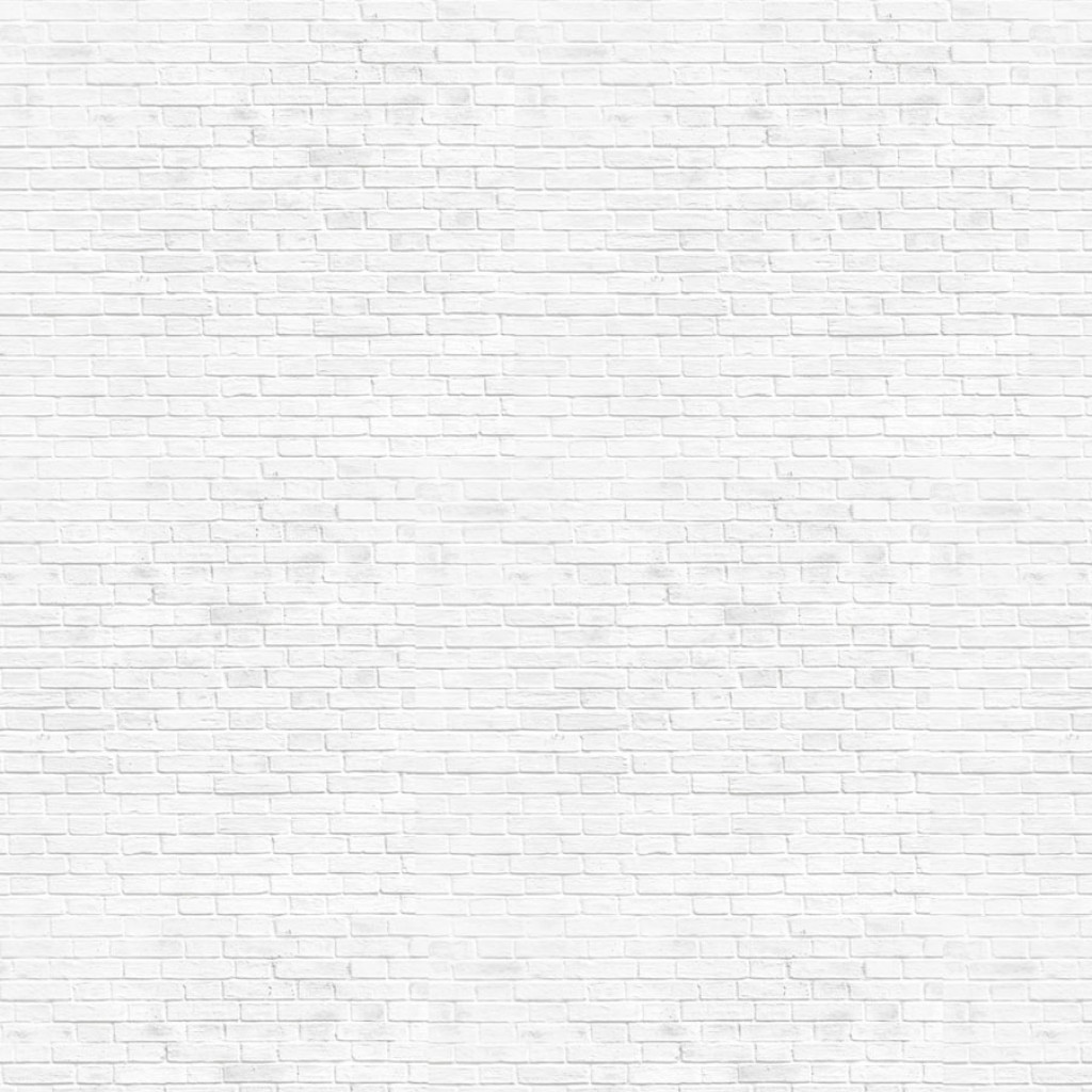 Фотообои Белая кирпичная стена