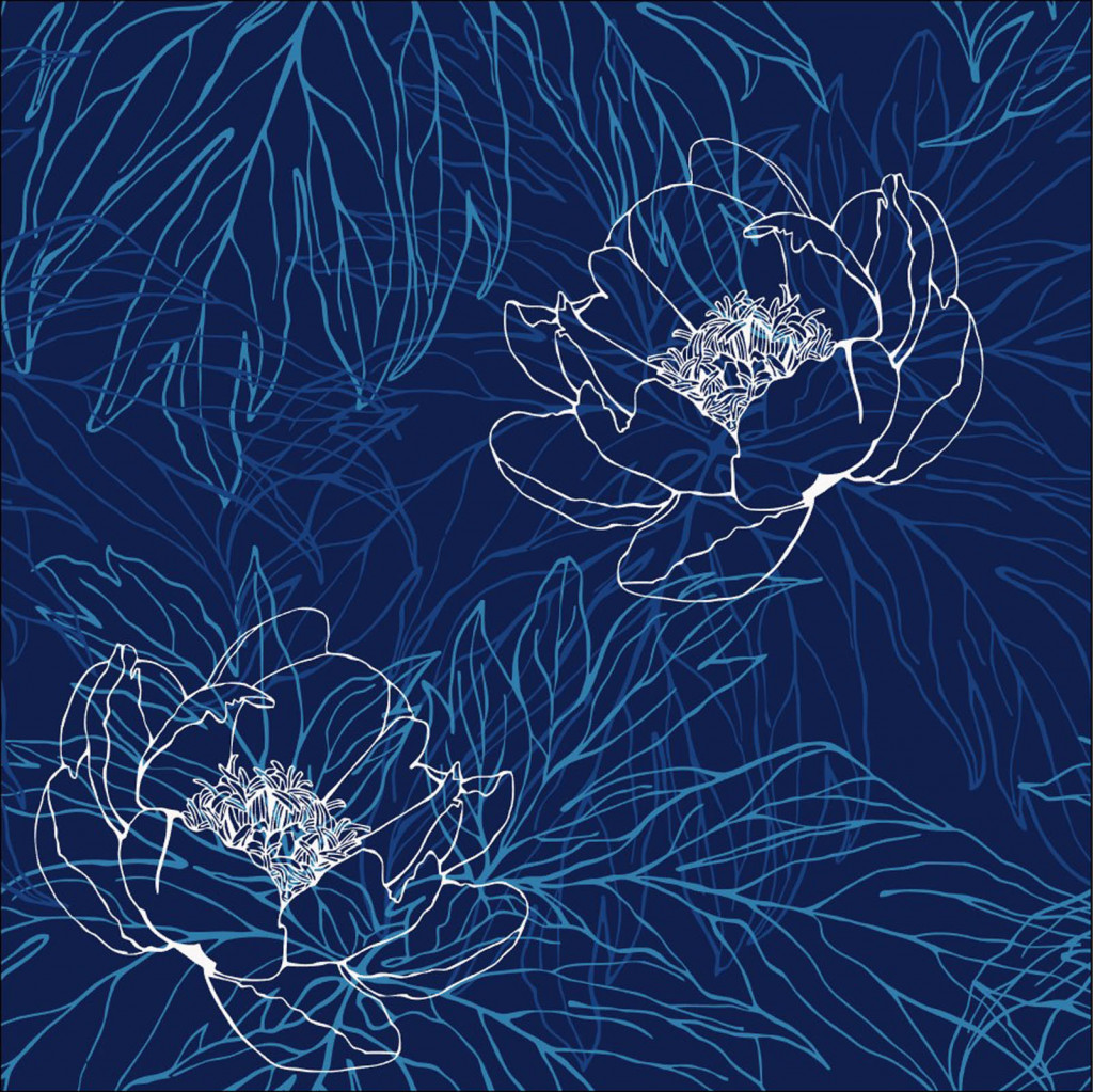 Фотообои векторные цветы