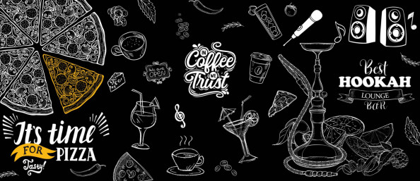 Фотообои для кальянной