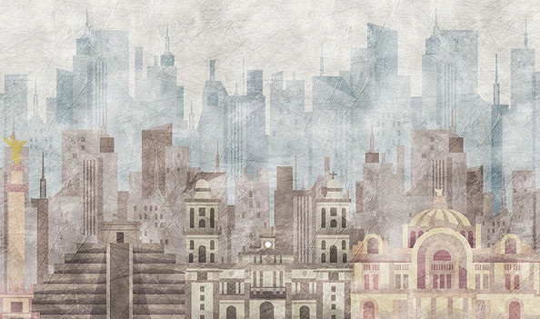 Фотообои Арт город