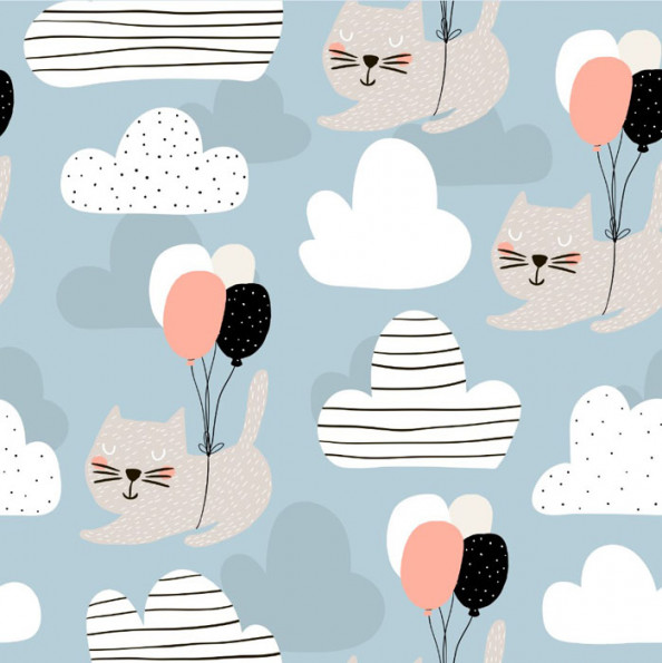 Фотообои Нарисованные кошки