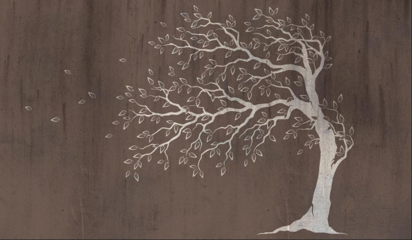 Фотообои Фреска с арт деревом