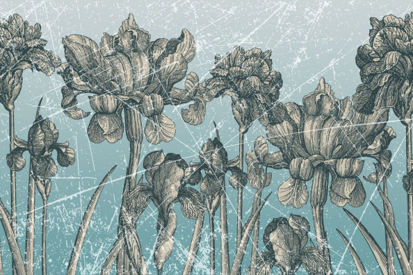 Фотообои Цветочная абстракция